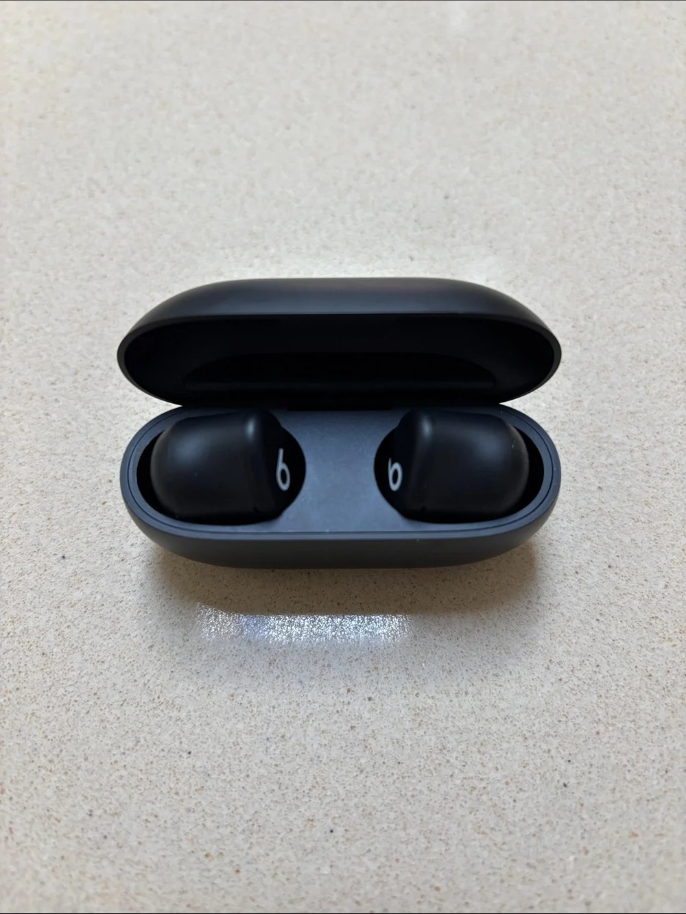Beats by Dre Matte Black True Wireless Earbuds with Charging Case